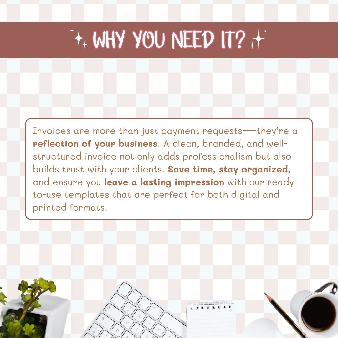 Business invoice template