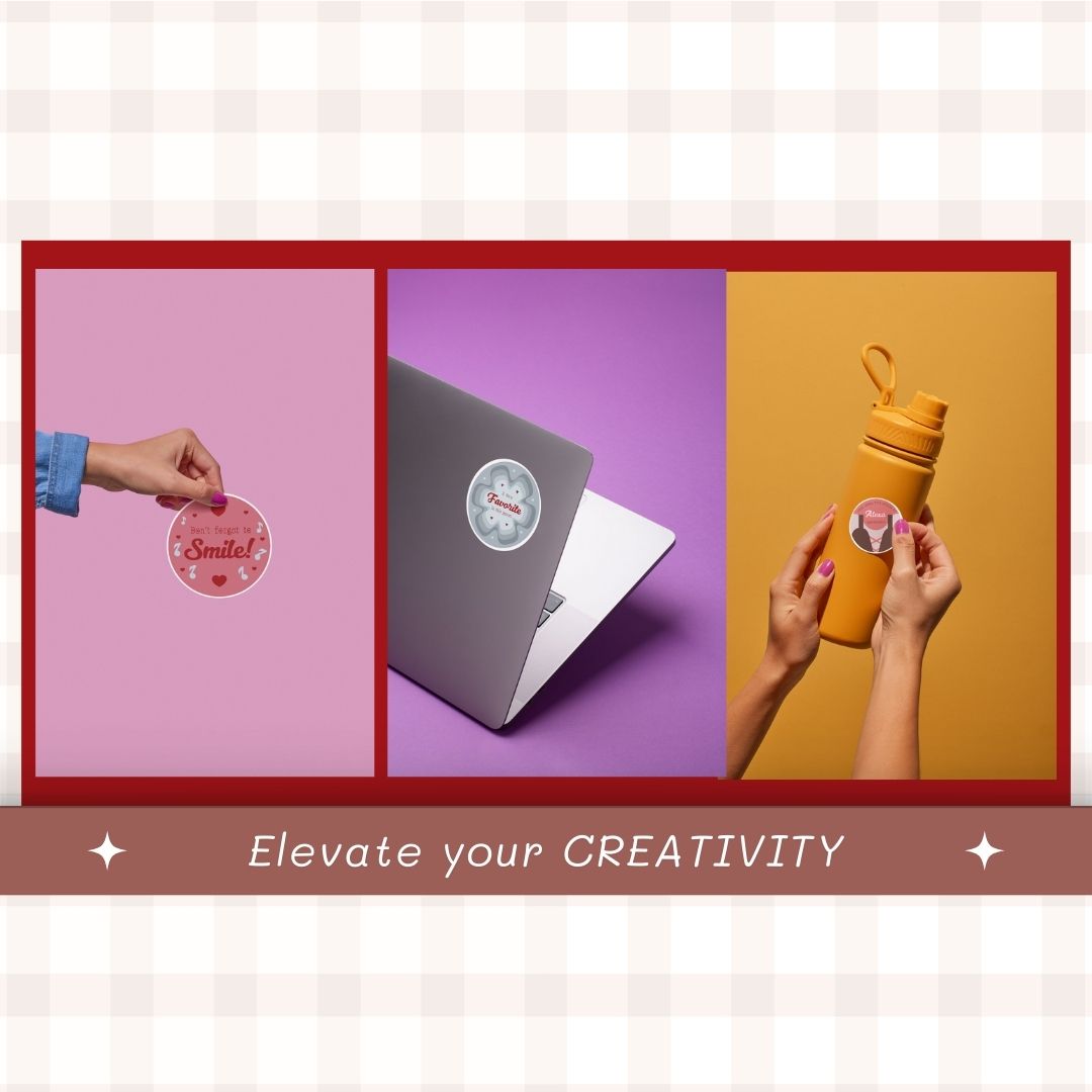 digital sticker label template perfect for small businesses