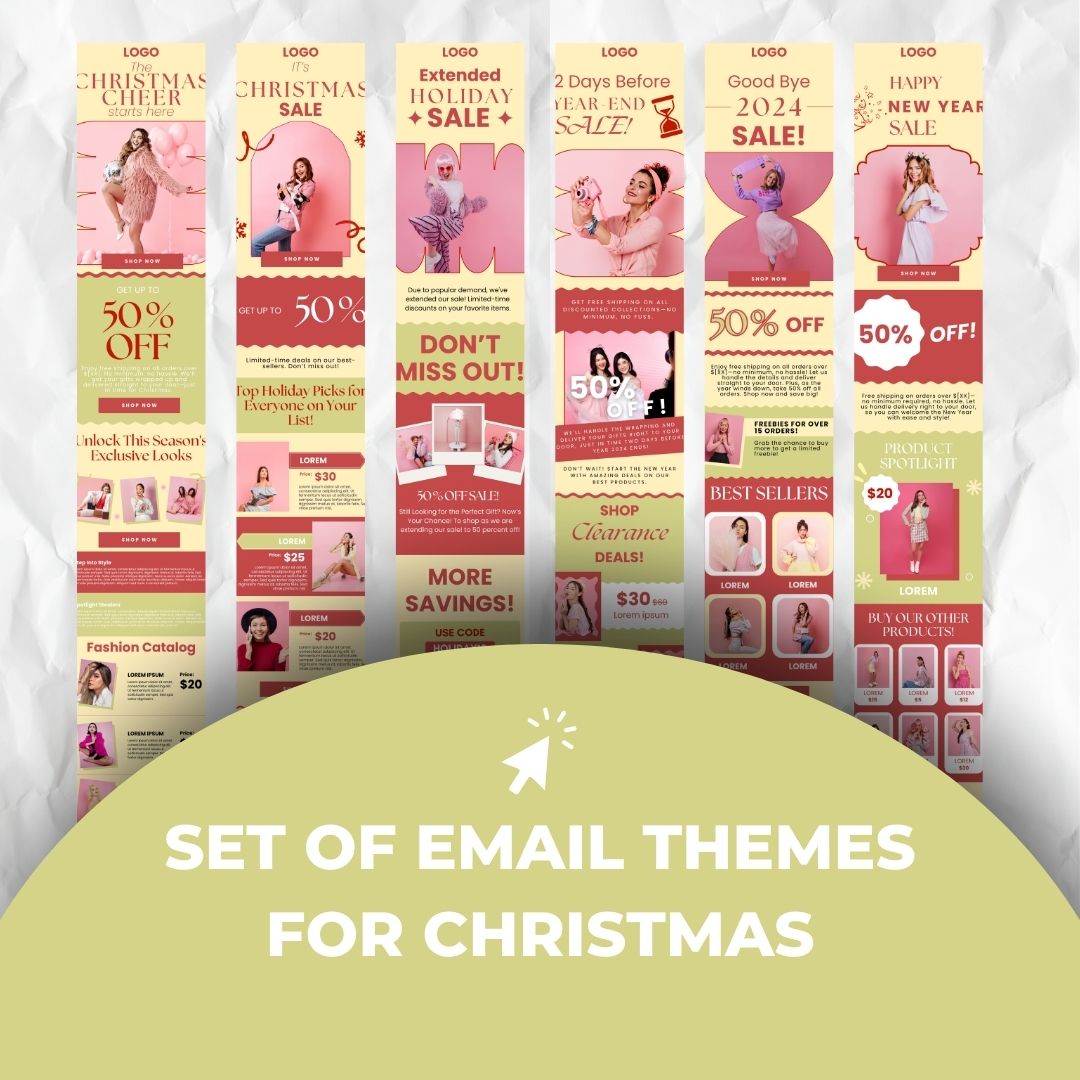 Christmas email themes