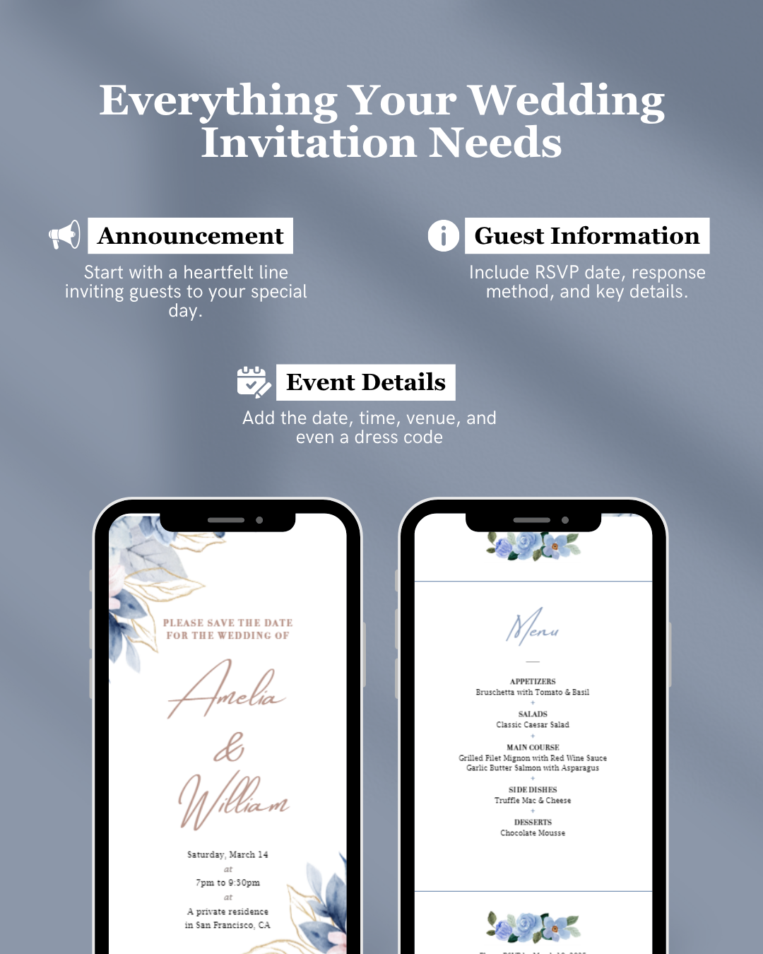 everything your wedding invitation needs