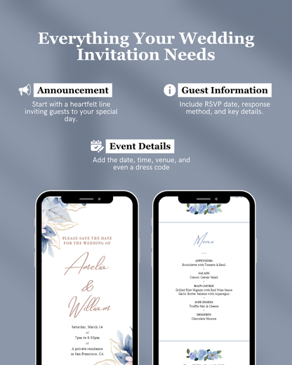 everything your wedding invitation needs