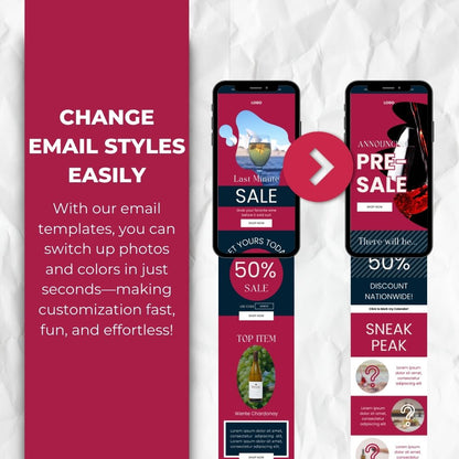editable Black Friday Email Template