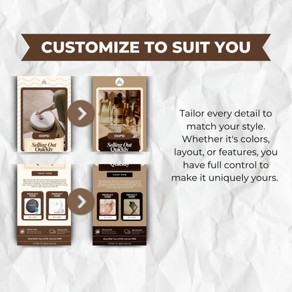 customizable email template