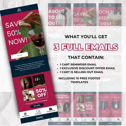 Cart abandonment email reminder