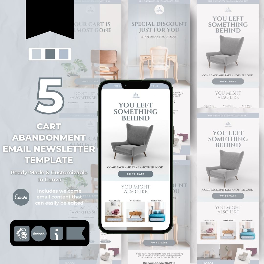 Cart abandonment email template
