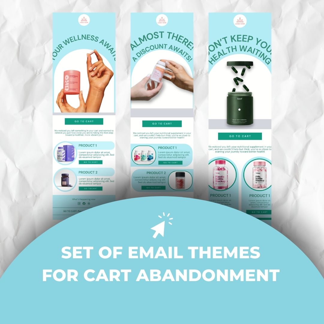 Cart abandonment email themes