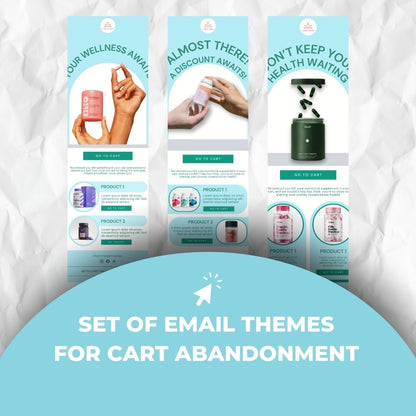 Cart abandonment email themes