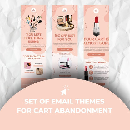 Cart abandonment email themes