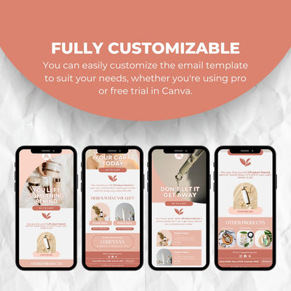 fully customizable email template