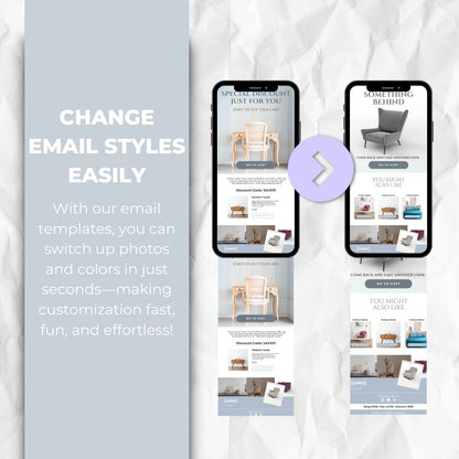 change the email template style easily