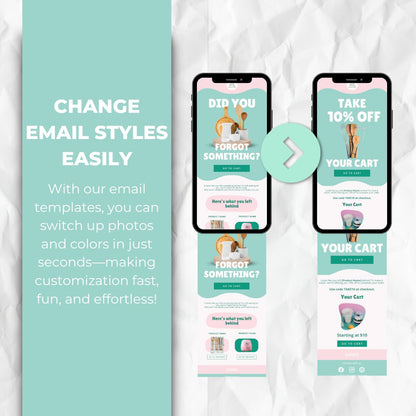 change the email template style easily