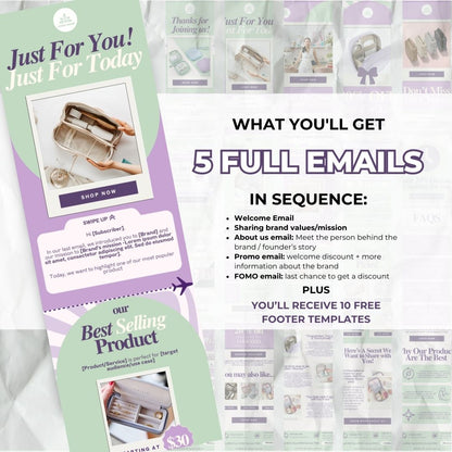 5 Welcome email sequence