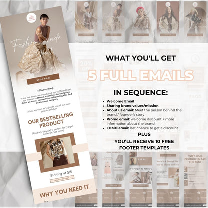 5 Welcome email sequence