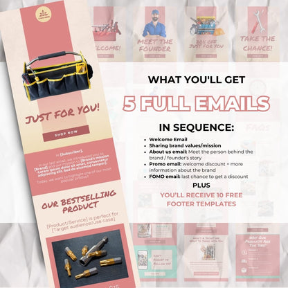 5 Welcome email sequence