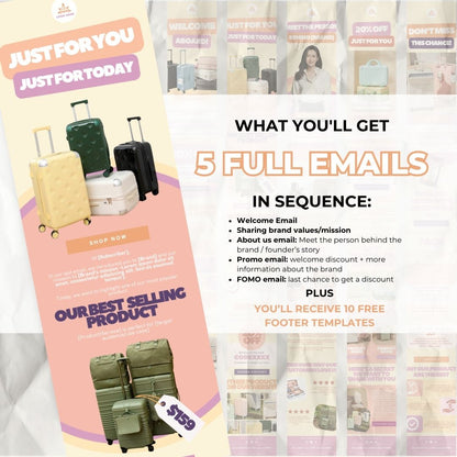 5 Welcome email sequence