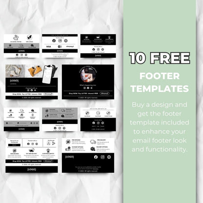 Footer templates