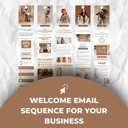 welcome email sequence for business