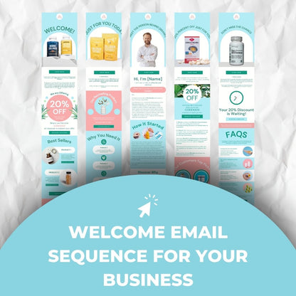 welcome email sequence for business