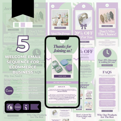 Welcome email sequence template
