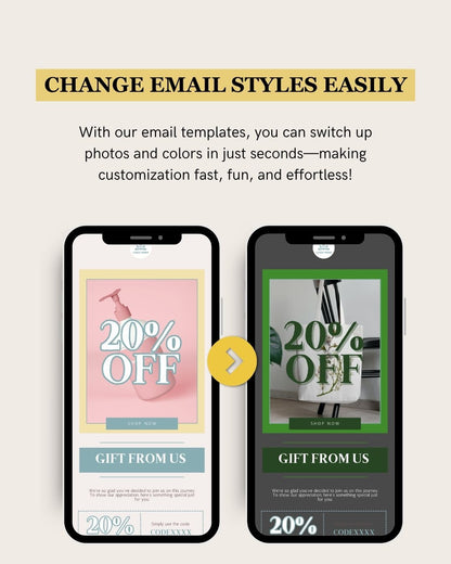 E-commerce Email Marketing Newsletter Canva Template Bundle for Klaviyo Mailchimp and Flodesk | Eco-friendly Cleaning Supplies