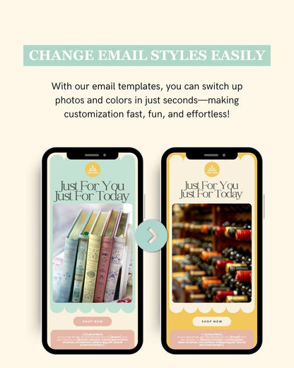 E-commerce Email Marketing Newsletter Canva Template Bundle for Klaviyo Mailchimp and Flodesk | Educational kits