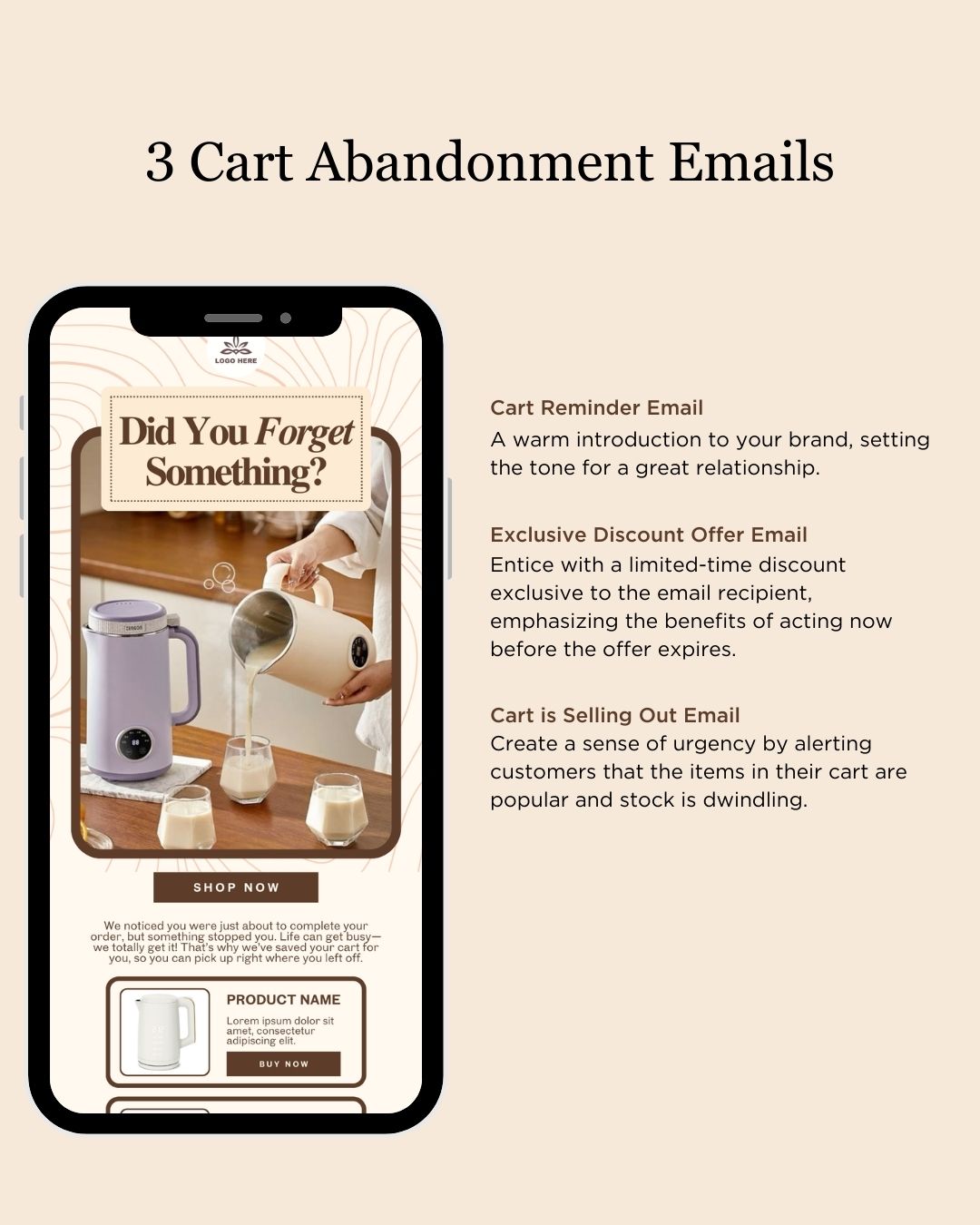 E-commerce Email Marketing Newsletter Canva Template Bundle for Klaviyo Mailchimp and Flodesk | Home Automation Gadgets