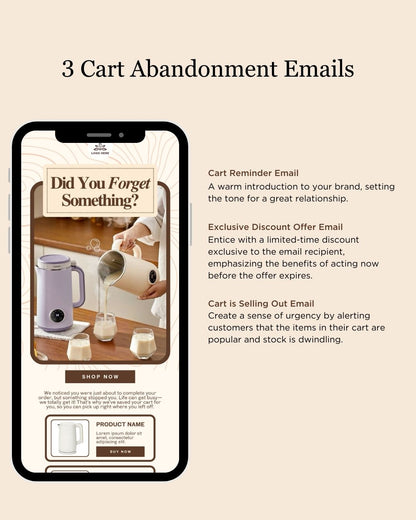 E-commerce Email Marketing Newsletter Canva Template Bundle for Klaviyo Mailchimp and Flodesk | Home Automation Gadgets