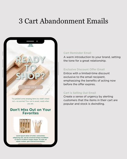 E-commerce Email Marketing Newsletter Canva Template Bundle for Klaviyo Mailchimp and Flodesk | Reusable Household Items