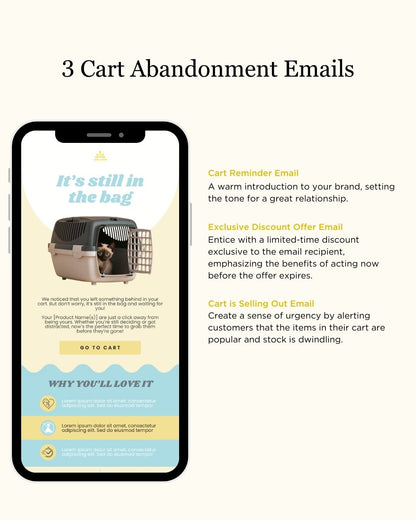 E-commerce Email Marketing Newsletter Canva Template Bundle for Klaviyo Mailchimp and Flodesk | Pet Toys and Accessories