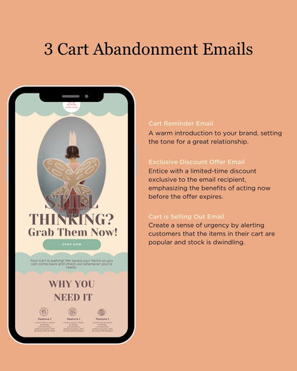 E-commerce Email Marketing Newsletter Canva Template Bundle for Klaviyo Mailchimp and Flodesk | Costumes and Props