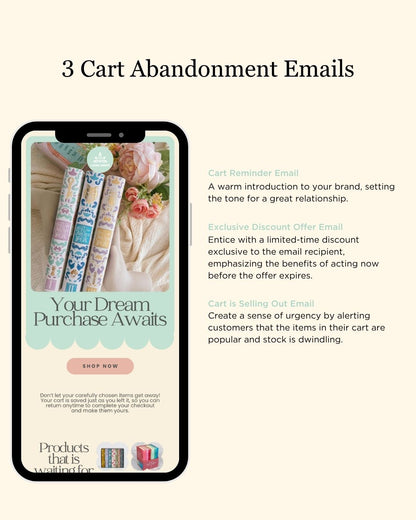 E-commerce Email Marketing Newsletter Canva Template Bundle for Klaviyo Mailchimp and Flodesk | Educational kits