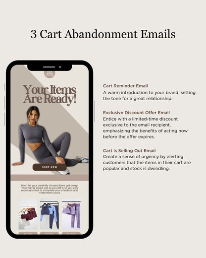 E-commerce Email Marketing Newsletter Canva Template Bundle for Klaviyo Mailchimp and Flodesk | Sports Wear