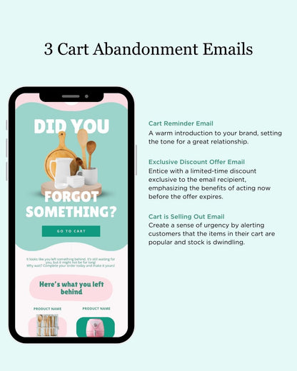 E-commerce Email Marketing Newsletter Canva Template Bundle for Klaviyo Mailchimp and Flodesk | Kitchen and Dining Essentials