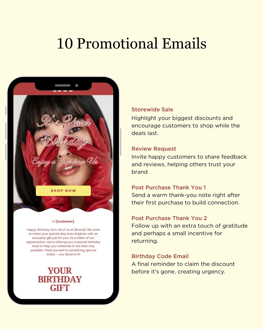 E-commerce Email Marketing Newsletter Canva Template Bundle for Klaviyo Mailchimp and Flodesk | Makeup