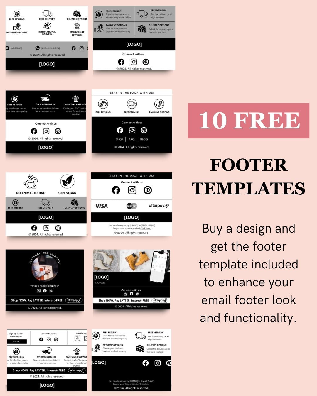 E-commerce Email Marketing Newsletter Canva Template Bundle for Klaviyo Mailchimp and Flodesk | Toys and Games