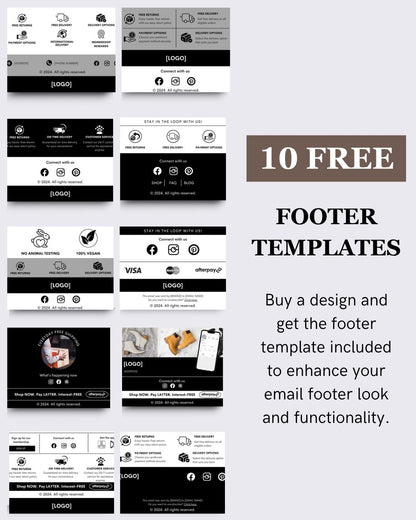 E-commerce Email Marketing Newsletter Canva Template Bundle for Klaviyo Mailchimp and Flodesk | Car Accessories