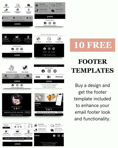 E-commerce Email Marketing Newsletter Canva Template Bundle for Klaviyo Mailchimp and Flodesk | Pet Food