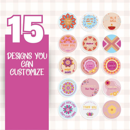customizable Digital sticker label