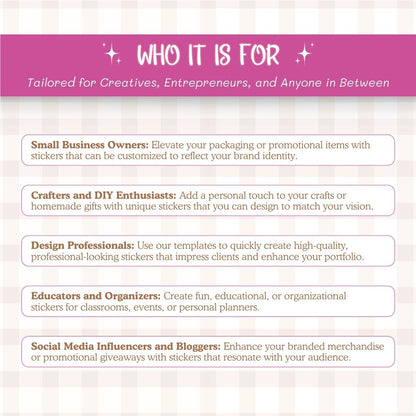 who is the Digital sticker label for