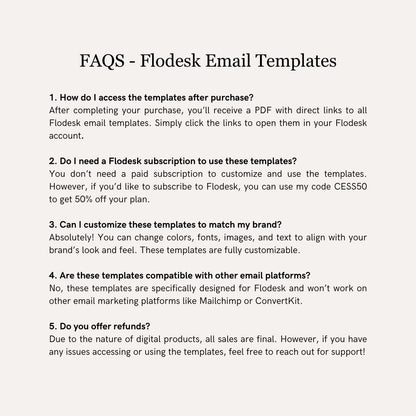 Real Estate Business Email Template FAQ 