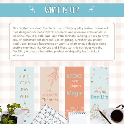digital bookmark template