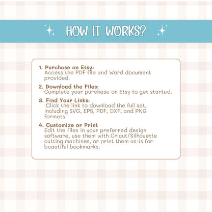 how the bookmark templates work