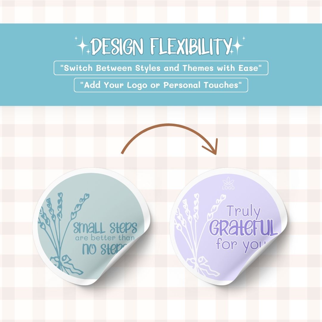 design flexibility Digital sticker label