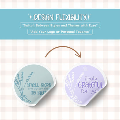design flexibility Digital sticker label