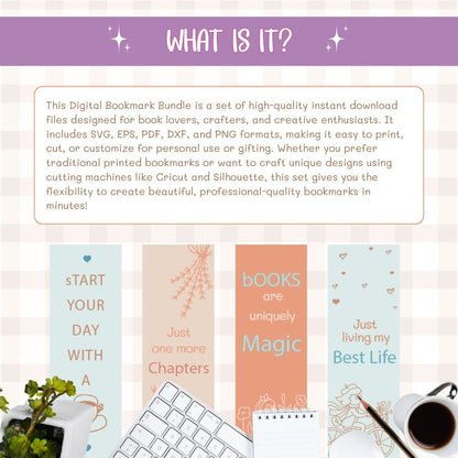 digital bookmark template