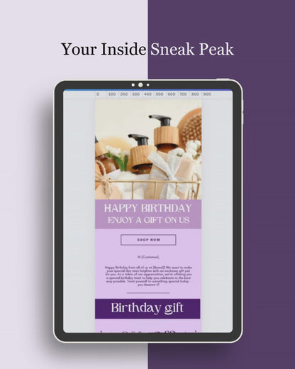E-commerce Email Marketing Newsletter Canva Template Bundle for Klaviyo Mailchimp and Flodesk | Haircare