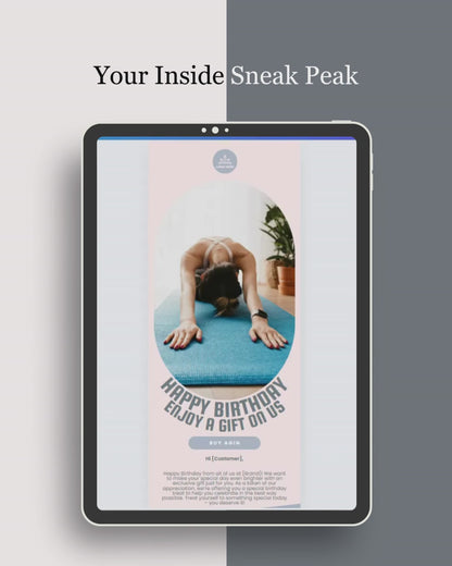 E-commerce Email Marketing Newsletter Canva Template Bundle for Klaviyo Mailchimp and Flodesk | Sports Equipment
